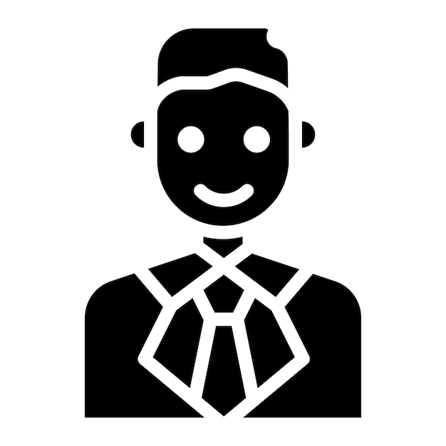 Icon vector afbeelding van de manager Kan worden gebruikt voor personeelsbeheer