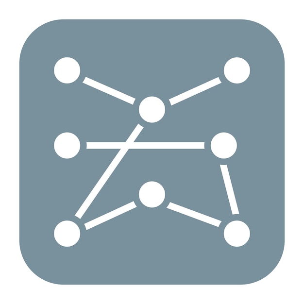 Icon vector afbeelding van de robuustheid van het netwerk Kan worden gebruikt voor het maken van netwerken