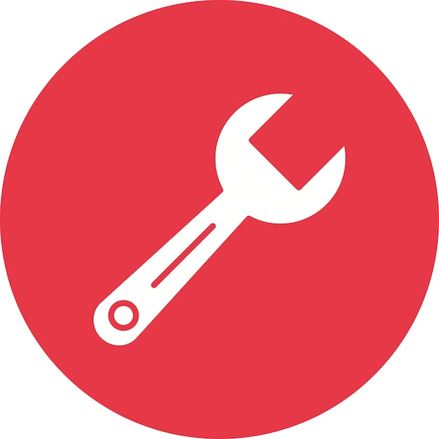 Icon vector afbeelding van de sleutel Kan worden gebruikt voor bouwgereedschap
