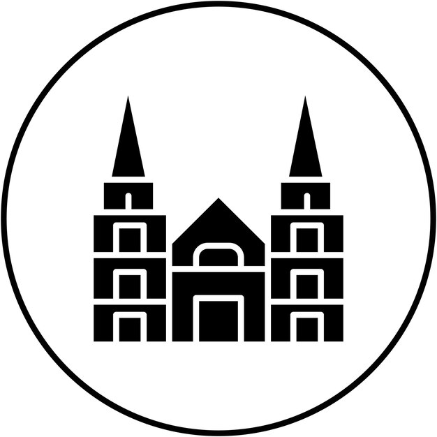 Icon vector afbeelding van Keulen Kan worden gebruikt voor bezienswaardigheden