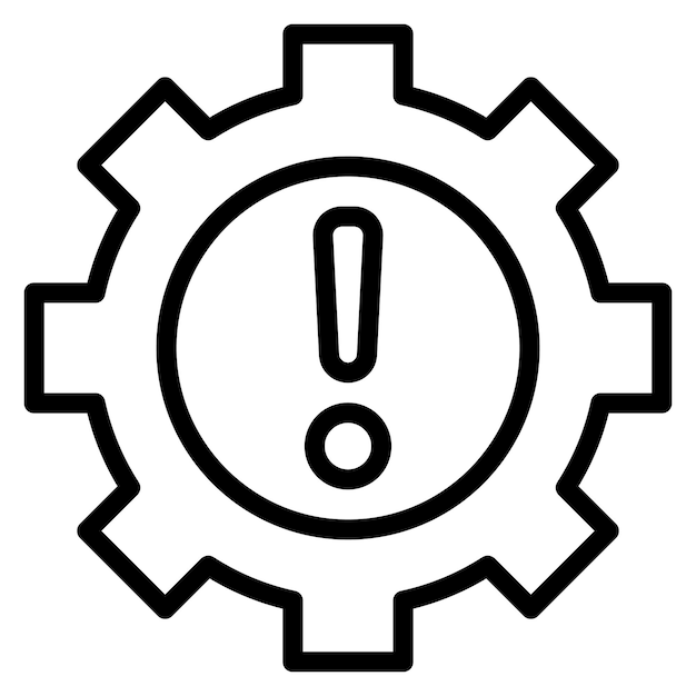 Icon vector afbeelding van risicobeheer Kan worden gebruikt voor actieplan