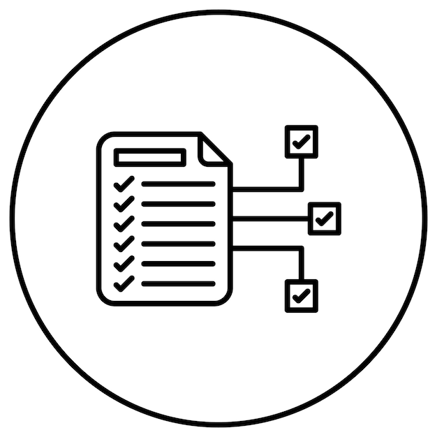 Icon vector afbeelding van Scrum Tasks Kan worden gebruikt voor projectbeheer