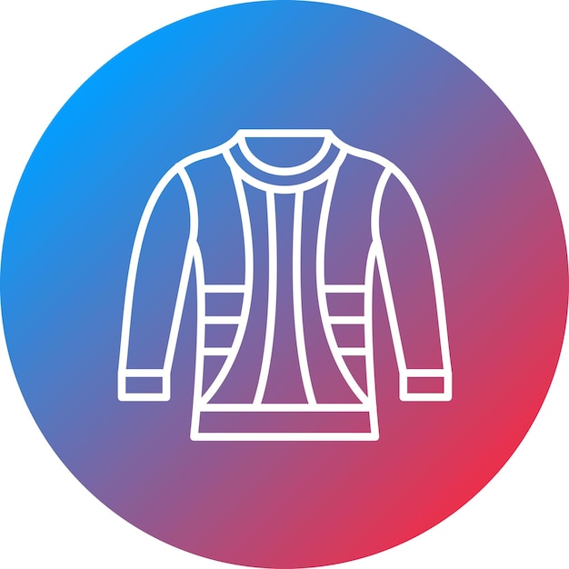 Icon vector afbeelding van trui Kan worden gebruikt voor kleding