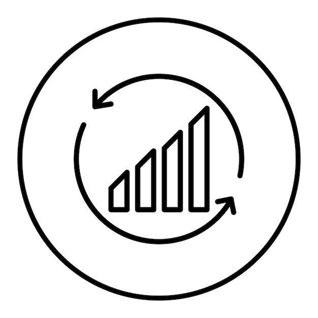 Icon vector afbeelding van voortdurende verbetering Kan worden gebruikt voor kwaliteitsbeveiliging