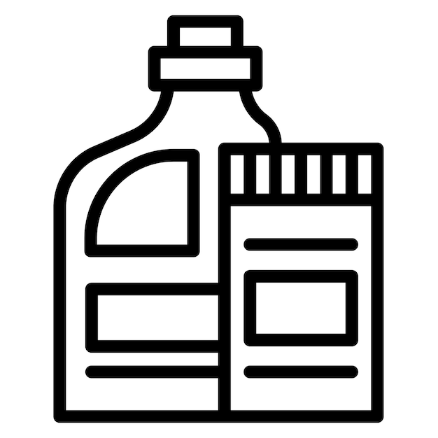 Icon vector afbeelding van wasmiddel Kan worden gebruikt voor wasserette