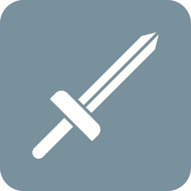 Icon vector afbeelding van zwaarden Kan worden gebruikt voor kinderspeelgoed