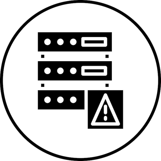 Icon vector afbeelding voor het oplossen van problemen met het netwerk Kan worden gebruikt voor het opzetten van netwerken