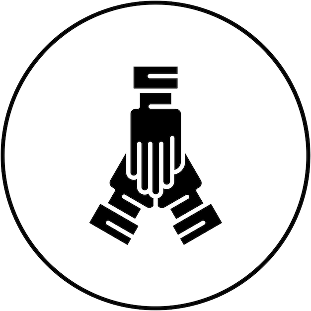 Icon vector afbeelding voor samenwerking Kan worden gebruikt voor Home Based Business