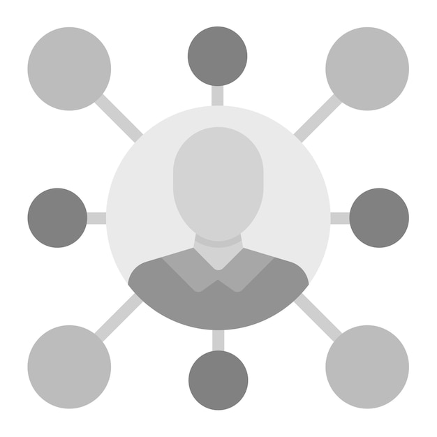 Icon vector afbeelding voor zakelijke netwerken Kan worden gebruikt voor netwerken
