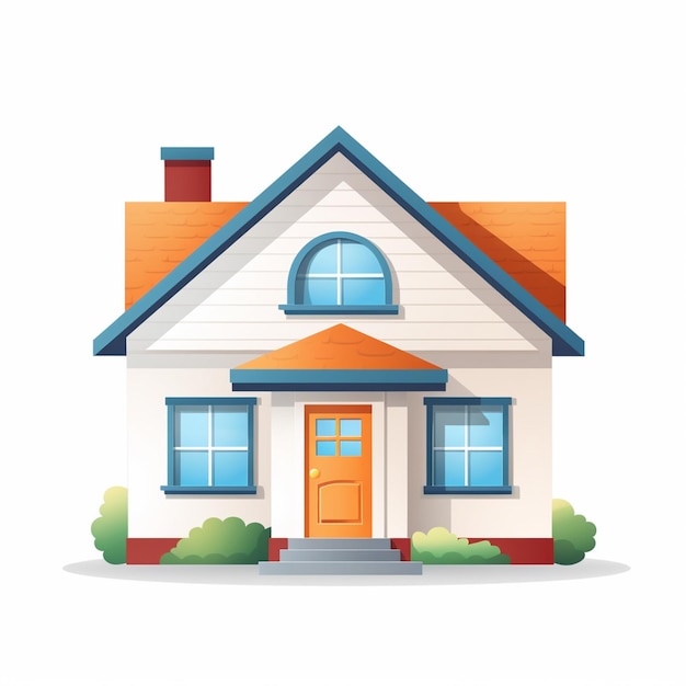 Icon vector house home estate illustration building architecture residential property symb