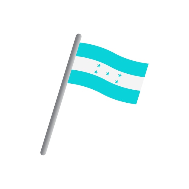 Icon vector van de vlag van Honduras