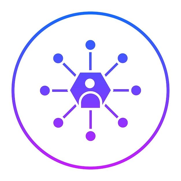 Icon voor beschikbaarheid van het netwerk