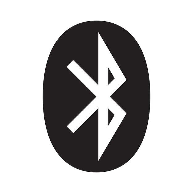 Vector icon voor bluetooth