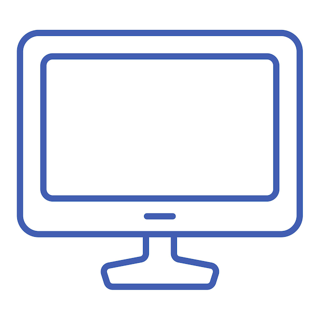 Icon voor een slimme tv