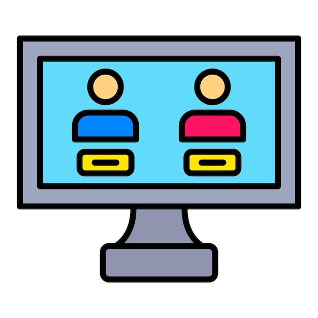 Icon voor elektronische stemming