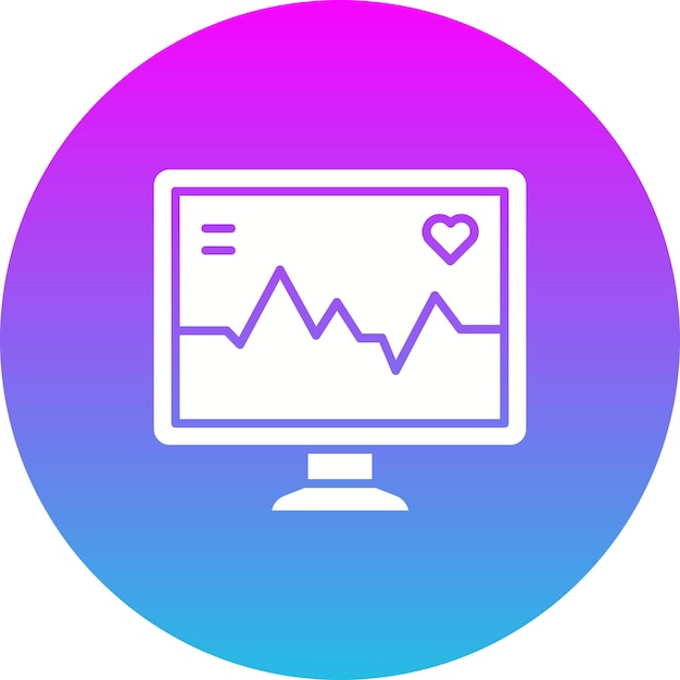 Icon voor hartmonitoring
