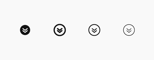 Icon voor het downloaden van vector