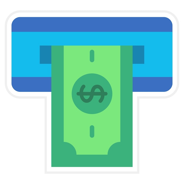 Icon voor het opnemen van contant geld