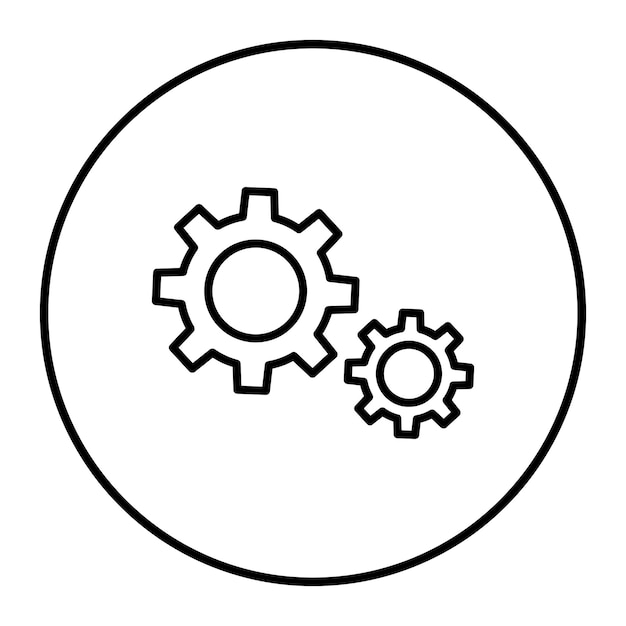 Icon voor instellingen