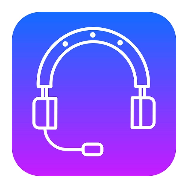 Icon voor koptelefoon