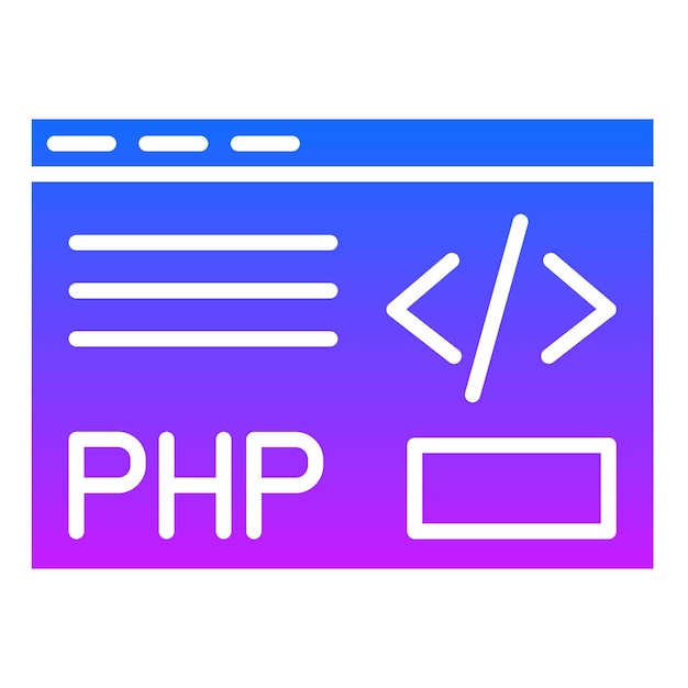 Icon voor PHP-codering
