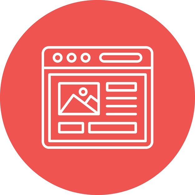 Icon voor webontwerp