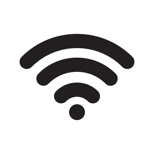 Vector icon voor wifi