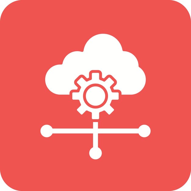 Icon voor wolkeninstellingen