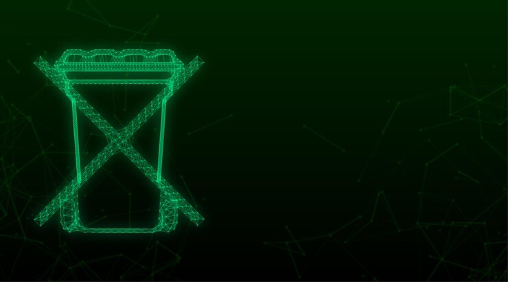 Vector 쓰레기 수거통이 없는 아이콘 쓰레기 쓰레기 수거통 신경총 아이콘이 없습니다.