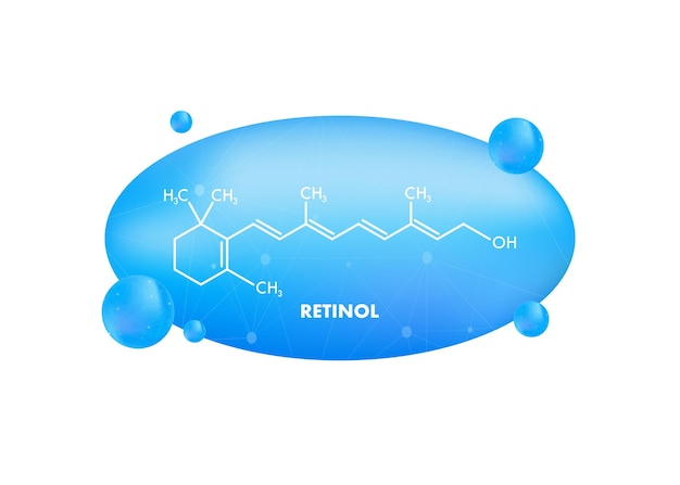 Значок с ретинальной формулой retinal настоящая формула витамина а c20h30o