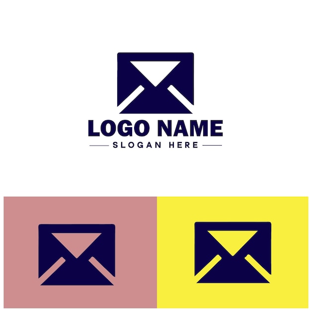 Vector icone envelop mail e-mail postbus contactformulier brief afleveringsteken symbool vector logo