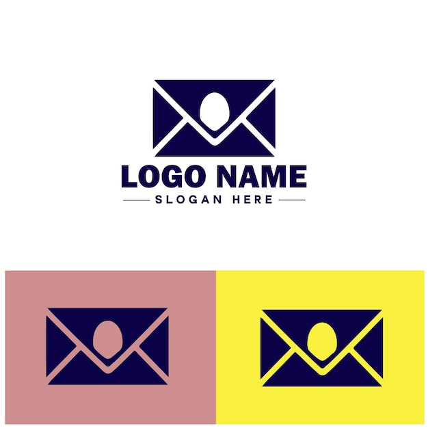 Vector icone envelop mail e-mail postbus contactformulier brief afleveringsteken symbool vector logo