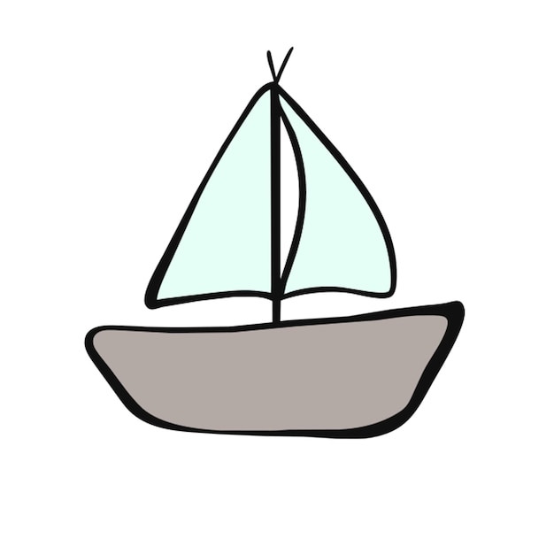 Iconen met zeilbootthema's