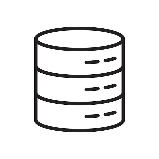 Iconen van de databank