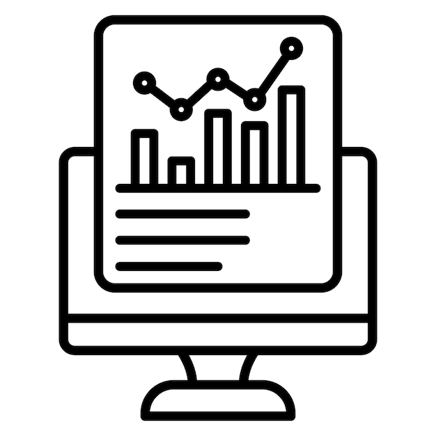 Iconen van de statistische vector kunnen worden gebruikt voor documenten en bestanden.