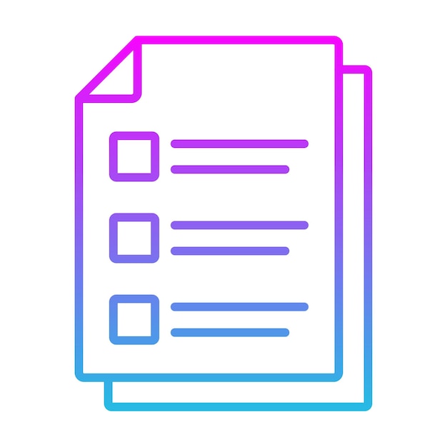 Iconen van documenten