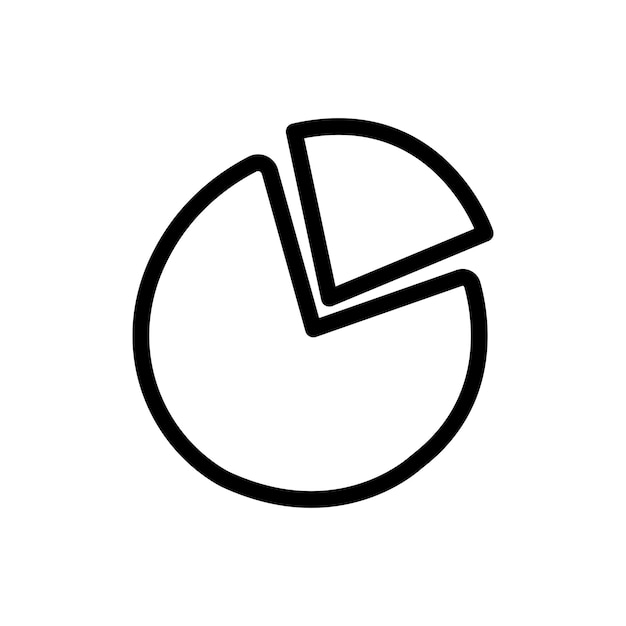 Iconen van grafieken, webverslagen, diagrammen, vectorsymbolen in zwart gevulde en omschreven stijl