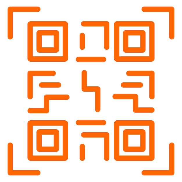 Iconen van QR-codes