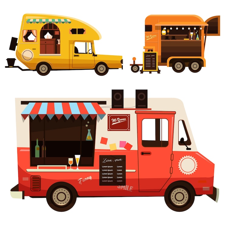 Vector iconen van verkopers van auto's kleurrijke platte schetsen klassiek ontwerp