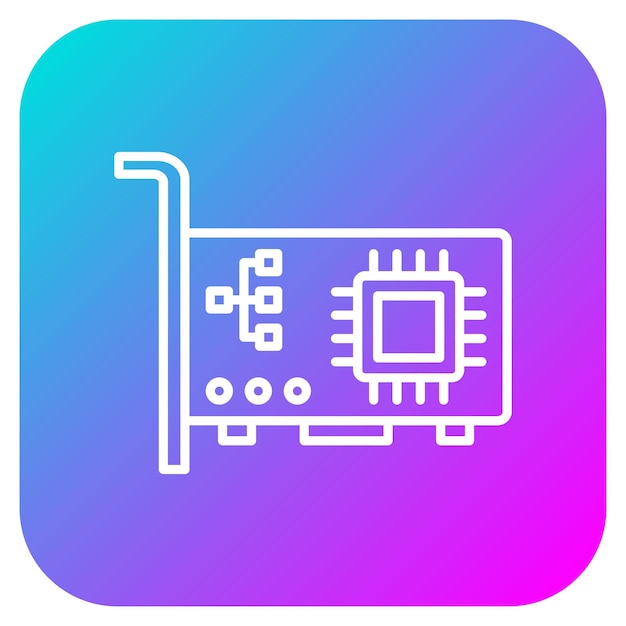 Iconen voor netwerkinterface kaarten kunnen worden gebruikt voor computer- en hardware-iconsets