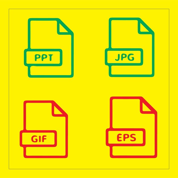 Iconen voor vectorillustraties van grafische ontwerpers