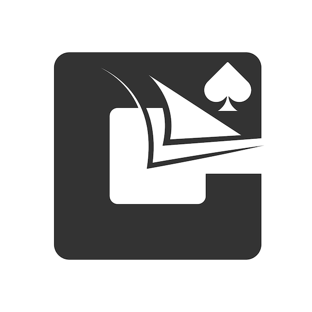 Vector iconenontwerp van het casino