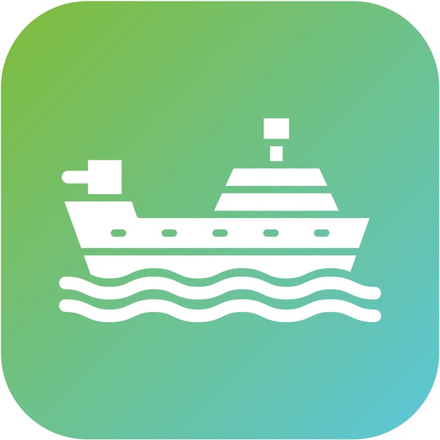 Iconische stijl van het legerschip
