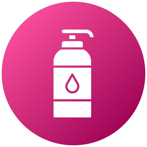 Iconische stijl van shampoo