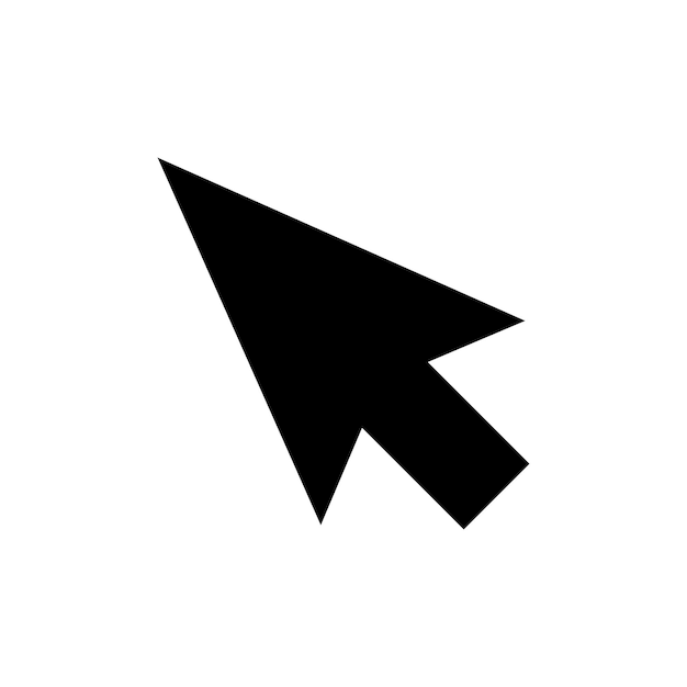 Iconontwerp vector sjabloon met pijlwijzer