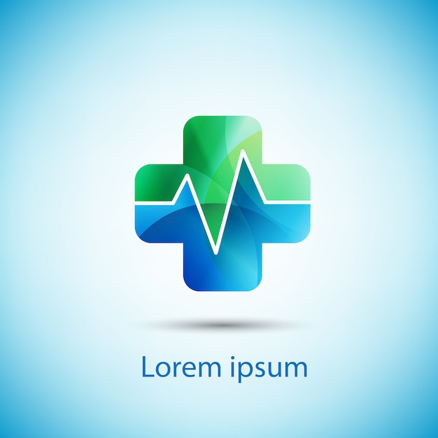 Vector icons medical backgrund