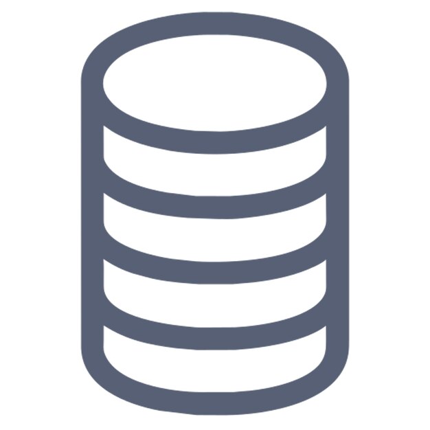 icoon van de databank