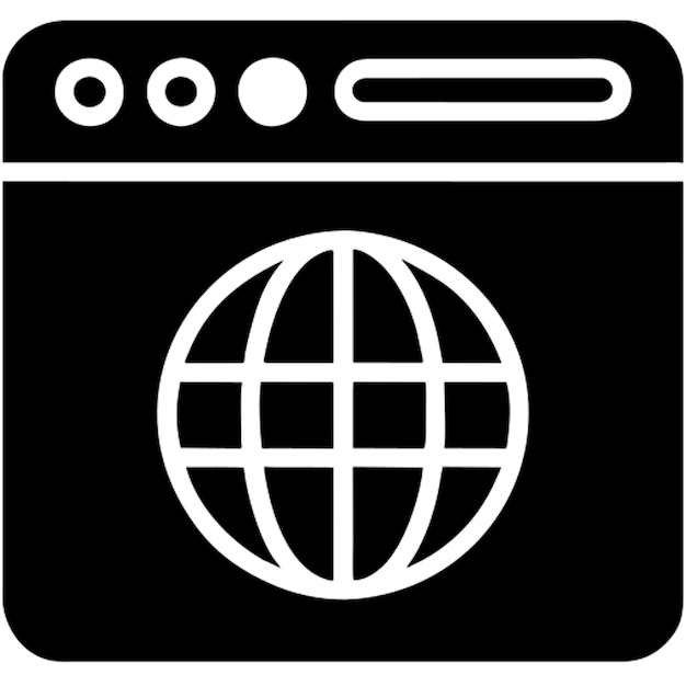 icoon van de webpagina