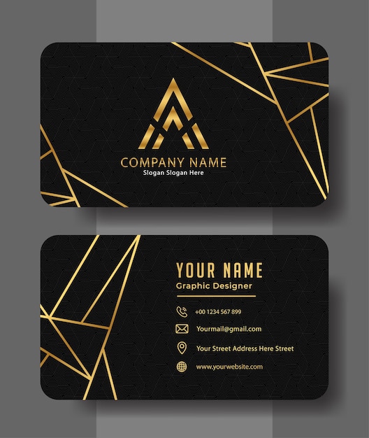 Vector id card company template