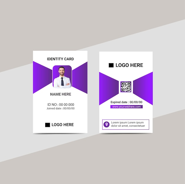 ID card design